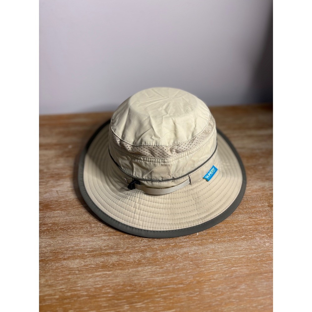 Sunday Afternoons Kids Sun Hat Bucket Tan Mesh Vented UPF‎ Protection L